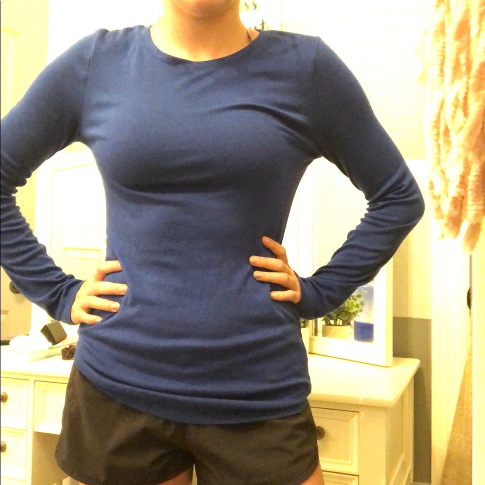 ROYAL BLUE LONG SLEEVE SHIRT